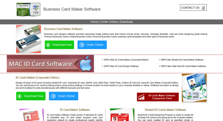 Business Card Design Software Mac
